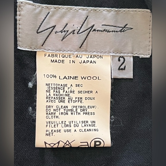 Yohji Yamamoto Wool Jodhpur Pants - Picture 2 of 12